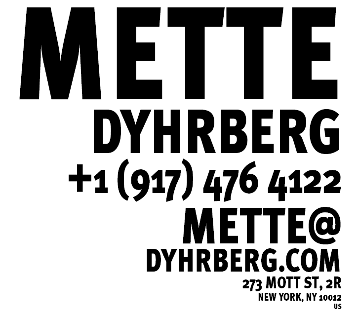 Mette Dyhrberg's contact info